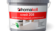 Клей Homakoll 208 (14 кг) универсальный для напольных покрытий из ПВХ и текстиля, морозостойкий